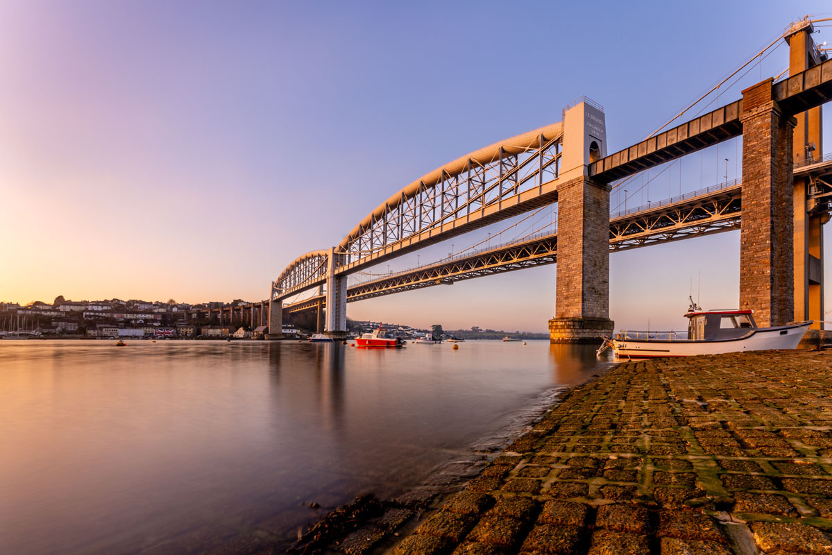 Tamar Bridge in Plymouth