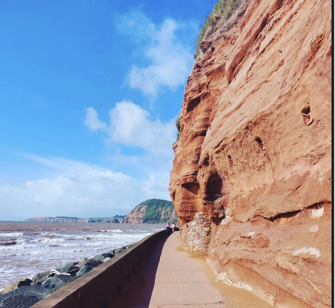 Sidmouth cliff walk