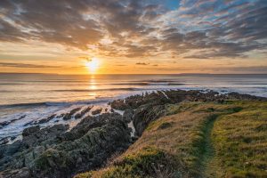sunset North Devon 