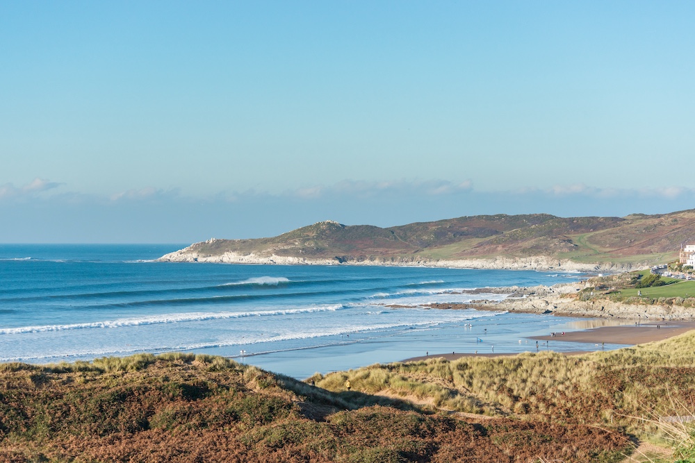 Woolacombe surfing
