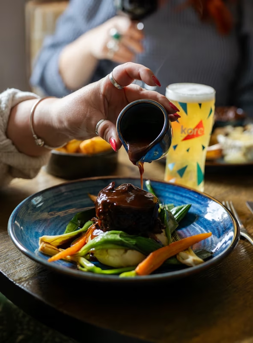 Port Gaverne food