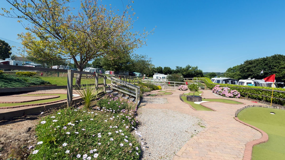 Looe Caravan and Motorhome Club Campsite