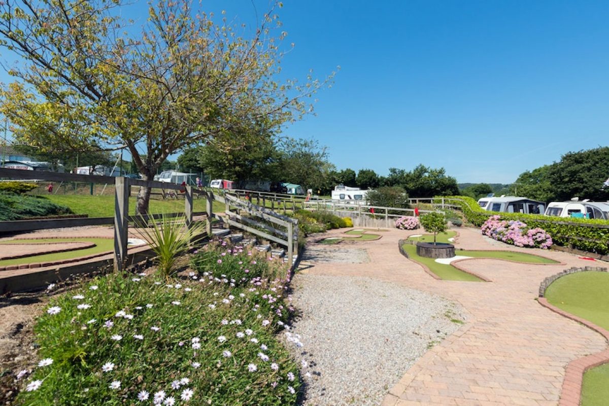 Looe Caravan and Motorhome Club Campsite