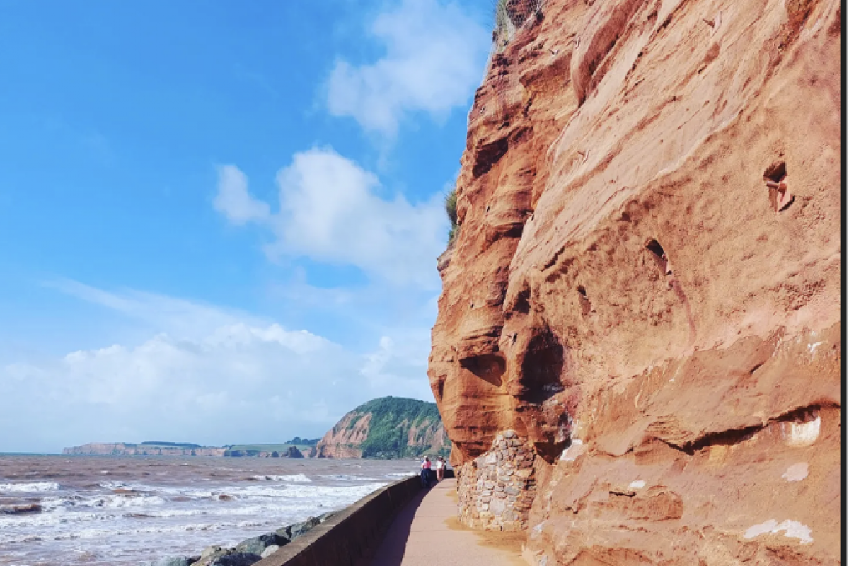 Sidmouth cliff walk